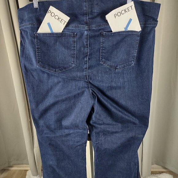 NYDJ Fit Is Everything Lift Tuck Technology Cotton Blend 2 Pocket Jeans Size 26W - Picture 4 of 12